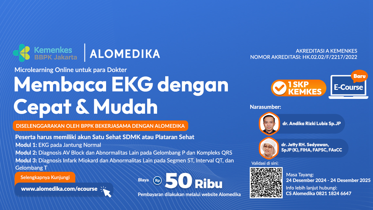 ALOMEDIKA e-Course - Membaca EKG dengan Cepat dan Mudah