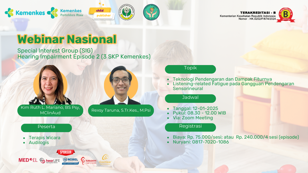 Webinar Nasional SIH Hearing Impairment Episode 2
