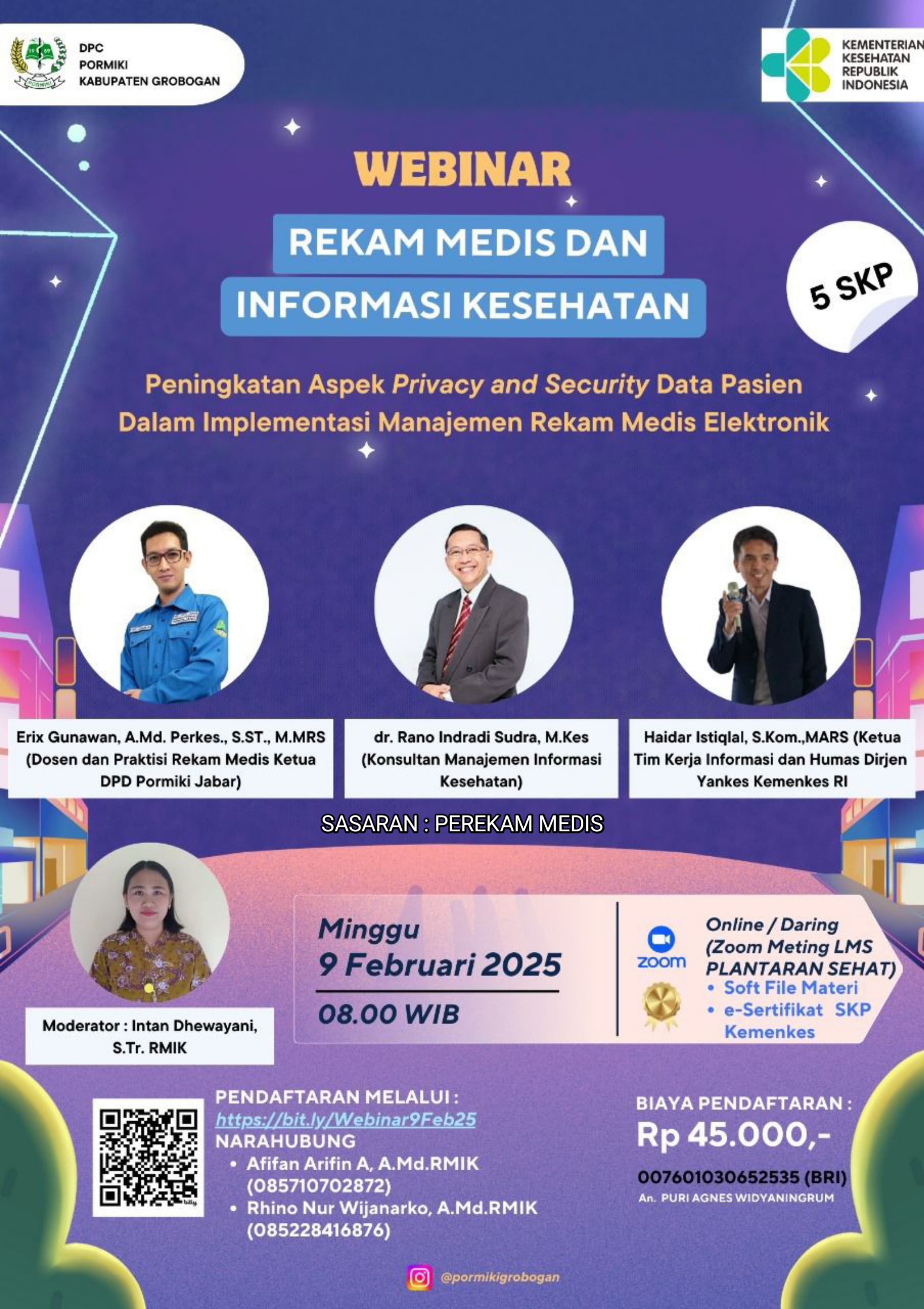Peningkatan Aspek Privacy and Security data pasien Dalam  Implementasi Manajemen RME