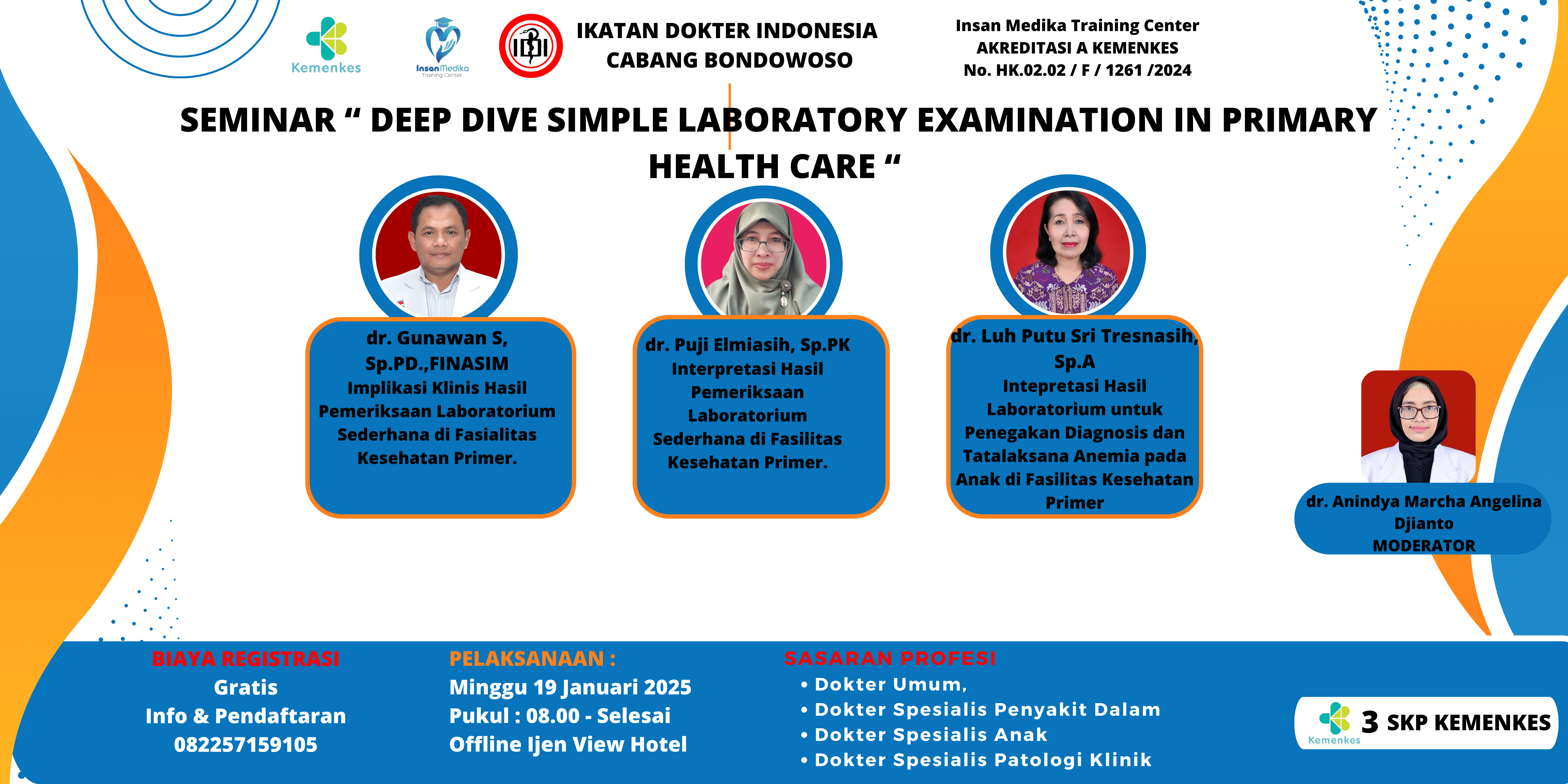 Seminar Deep Dive Simple Laboratory Examination In Primary Health Care