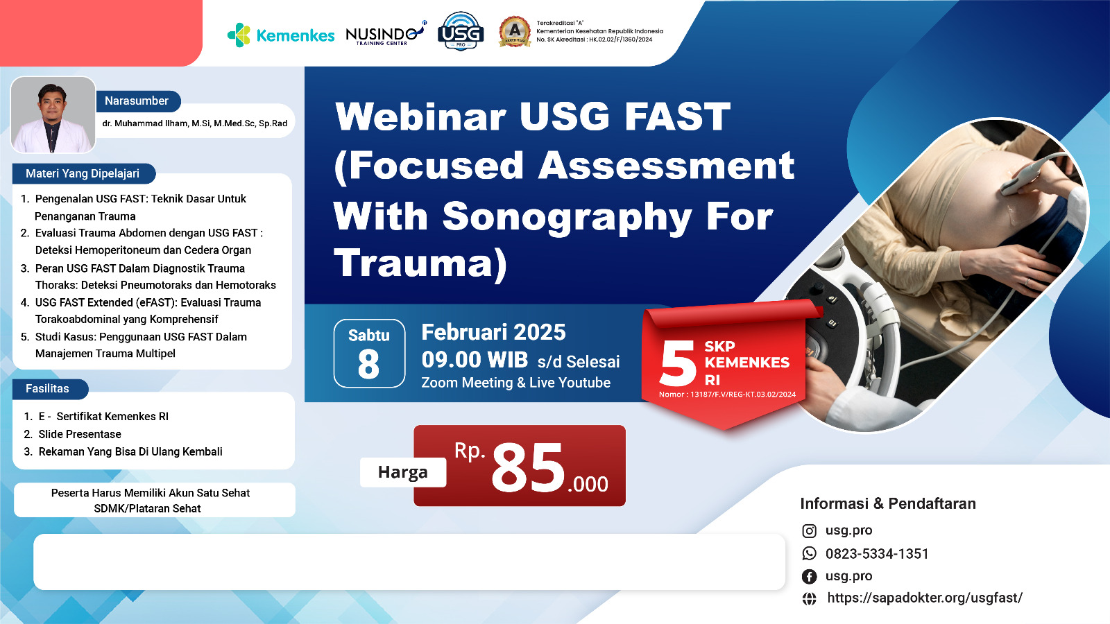 USG FAST (Focused Assessment with Sonography for Trauma)