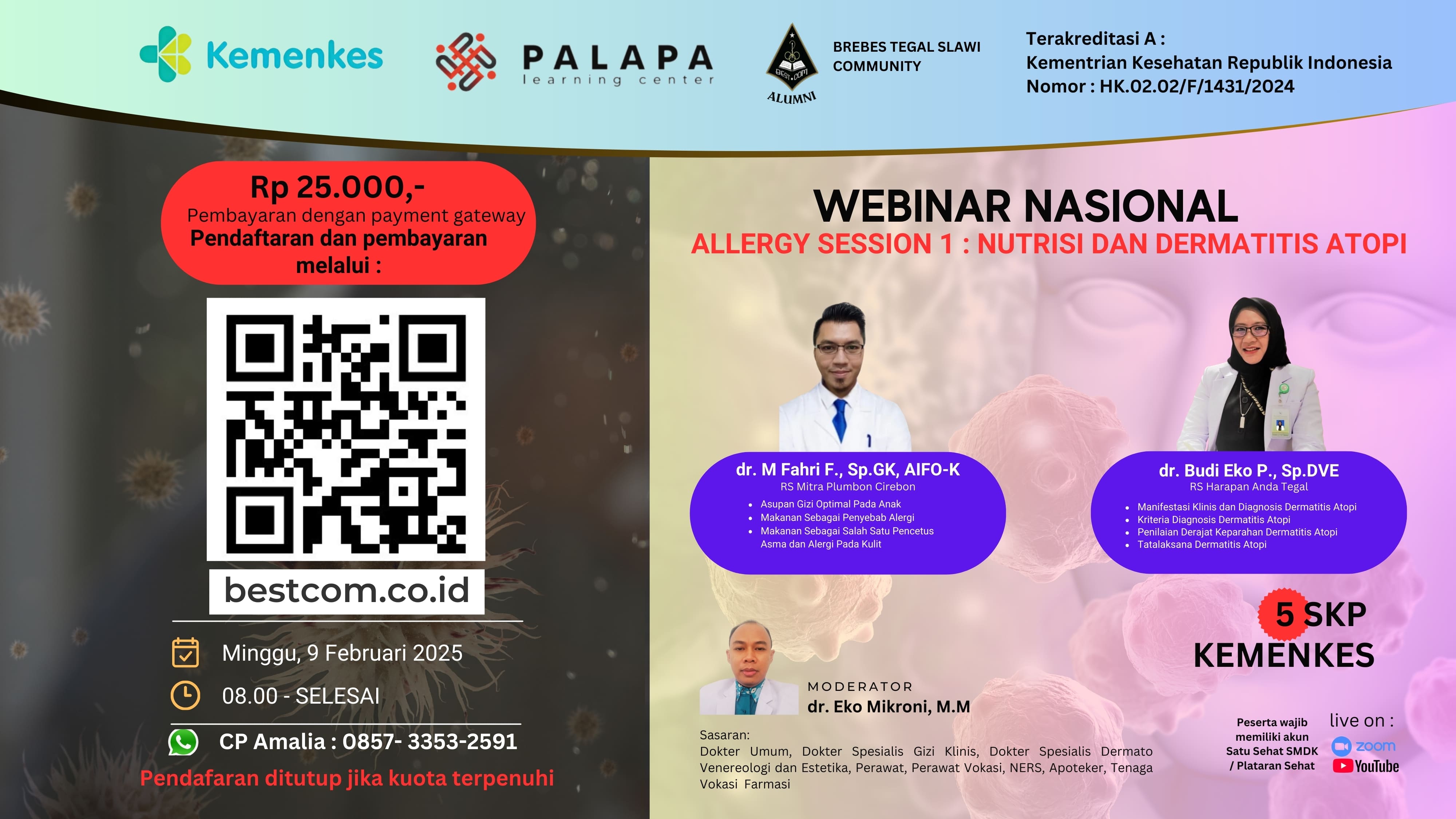 Webinar Allergy Session 1 Nutrisi anak dan Dermatitis Atop