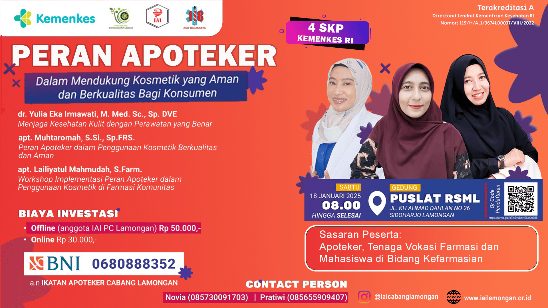 Peran Apoteker dalam Mendukung Kosmetik yang Aman dan Berkualitas Bagi Konsumen