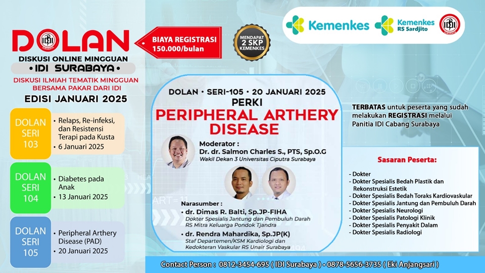 Webinar Peripheral Arthery Disease (PAD)