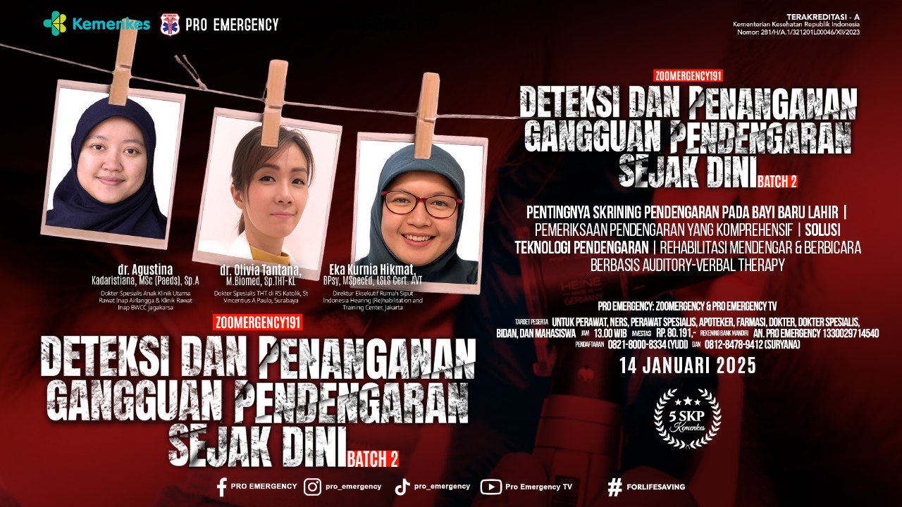 Seminar Deteksi dan Penanganan Gangguan Pendengaran Sedini Mungkin