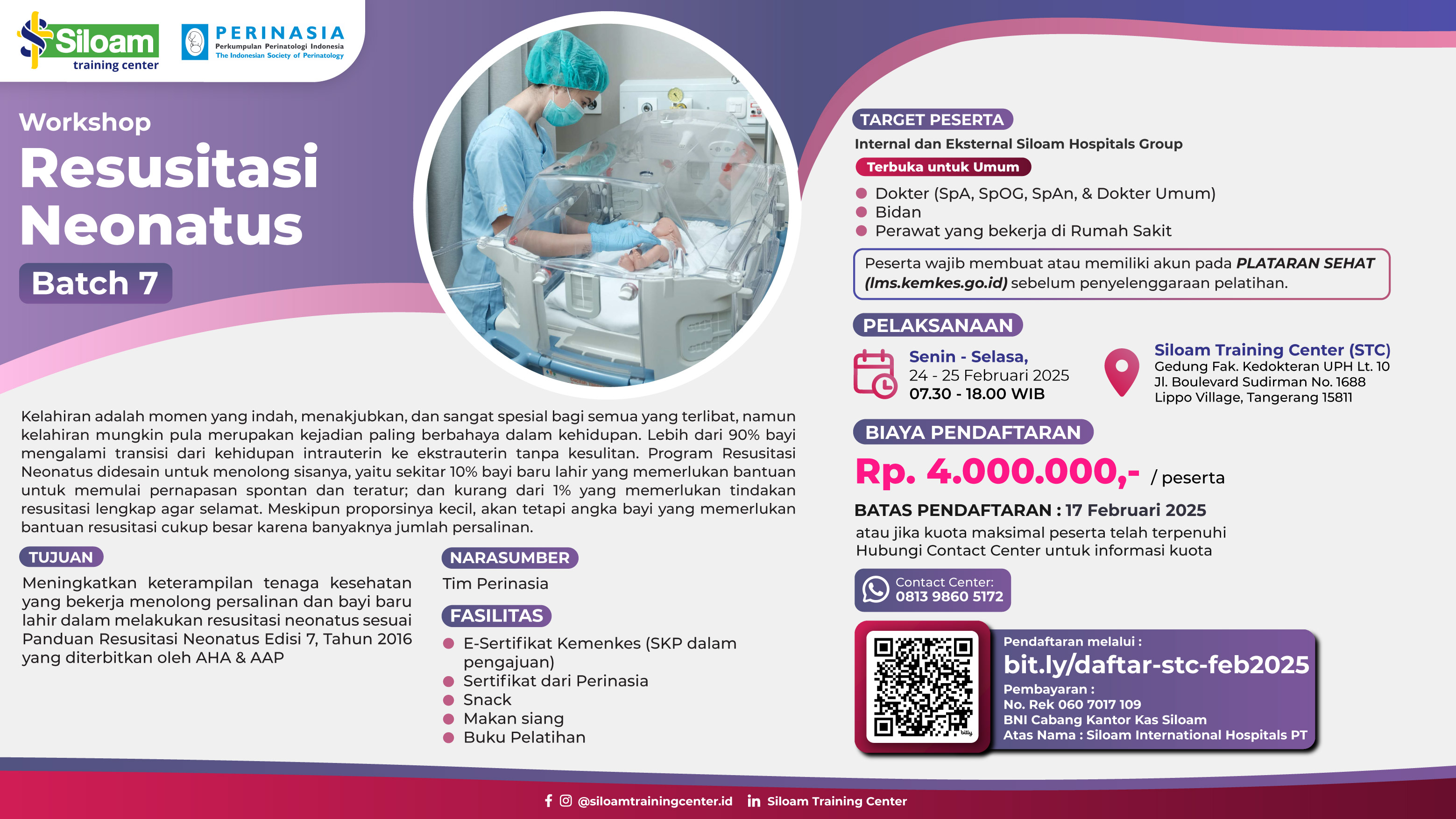 WORKSHOP RESUSITASI NEONATUS