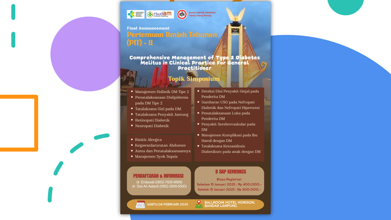 SEMINAR - Comprehensive Management Of Type 2 Diabetes Melitus In Clinical Pactrice For General Practitioner