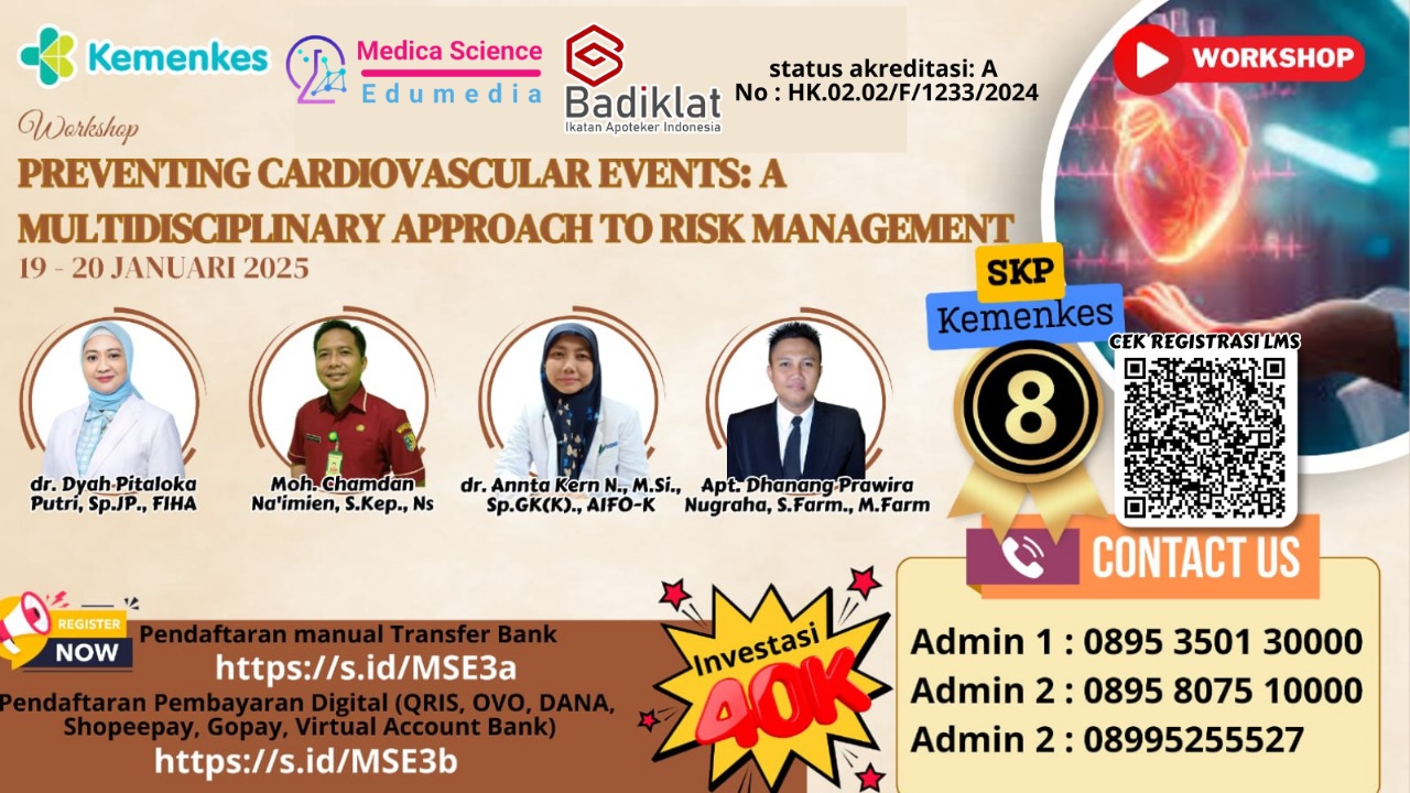 Workshop Preventing Cardiovascular Events A Multidisciplinary Approach to Risk Management