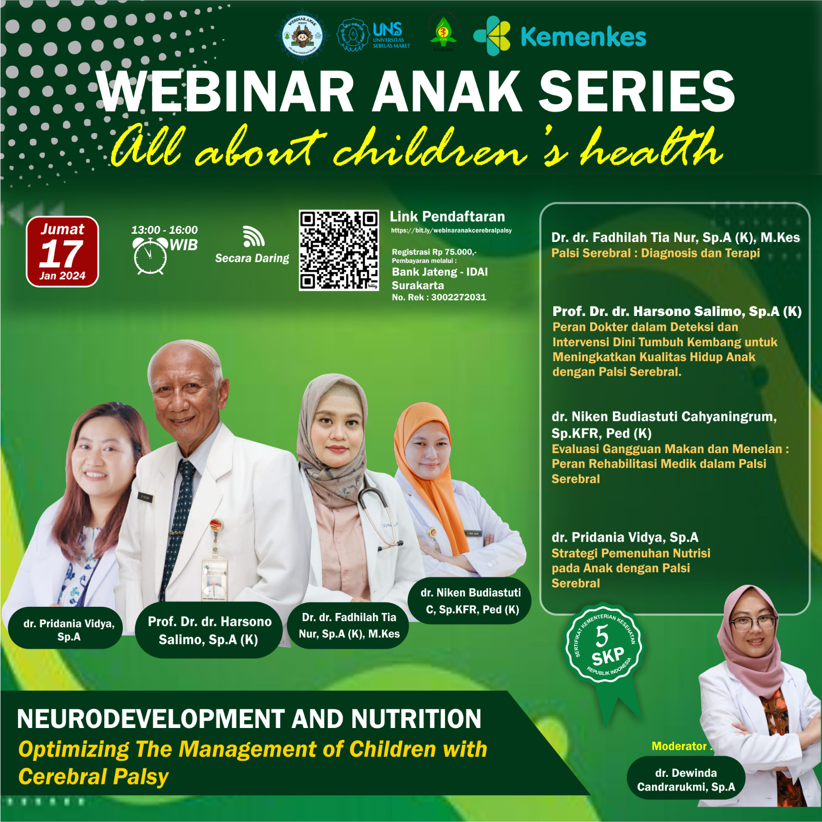 OPTIMIZING THE MANAGEMENT OF CHILDREN WITH CEREBRAL PALSY