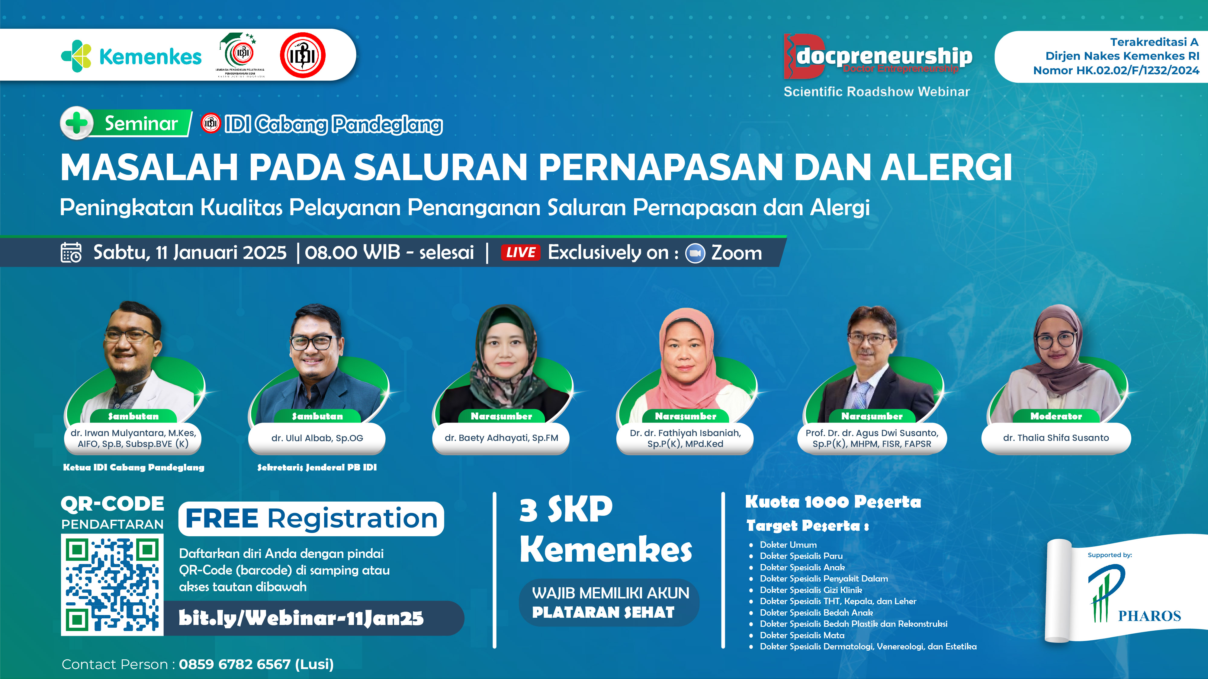 Seminar masalah pada saluran pernapasan dan alergi