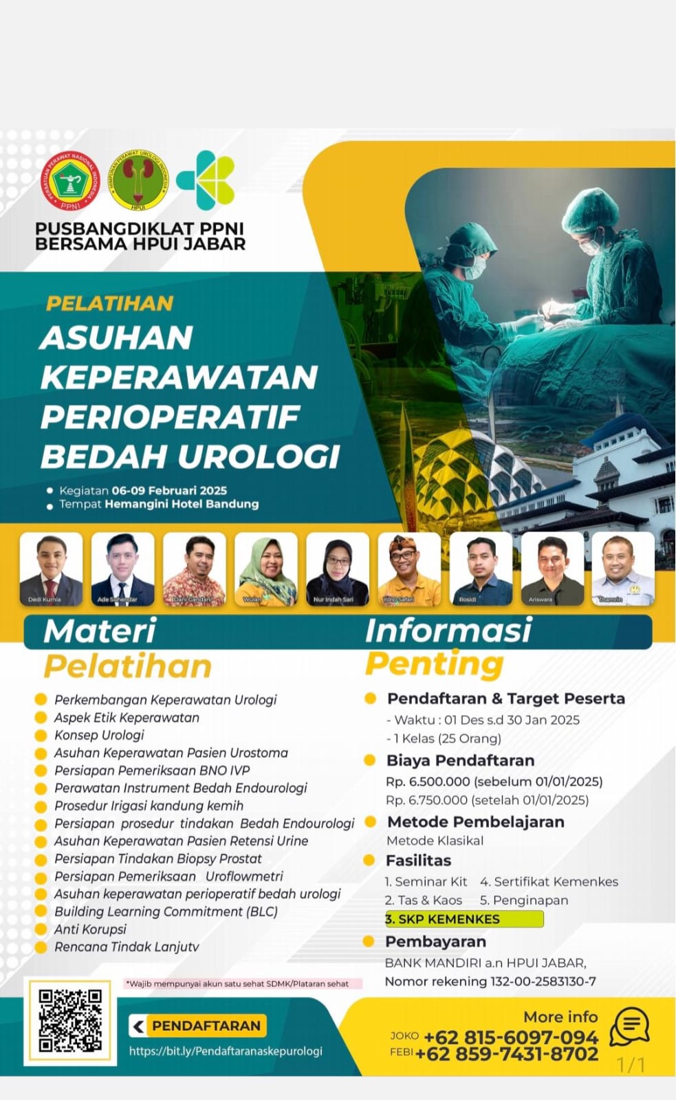 18073-Pelatihan Asuhan Keperawatan Perioperatif Bedah Urologi Bagi Perawat di Hotel Hemangini Bandung