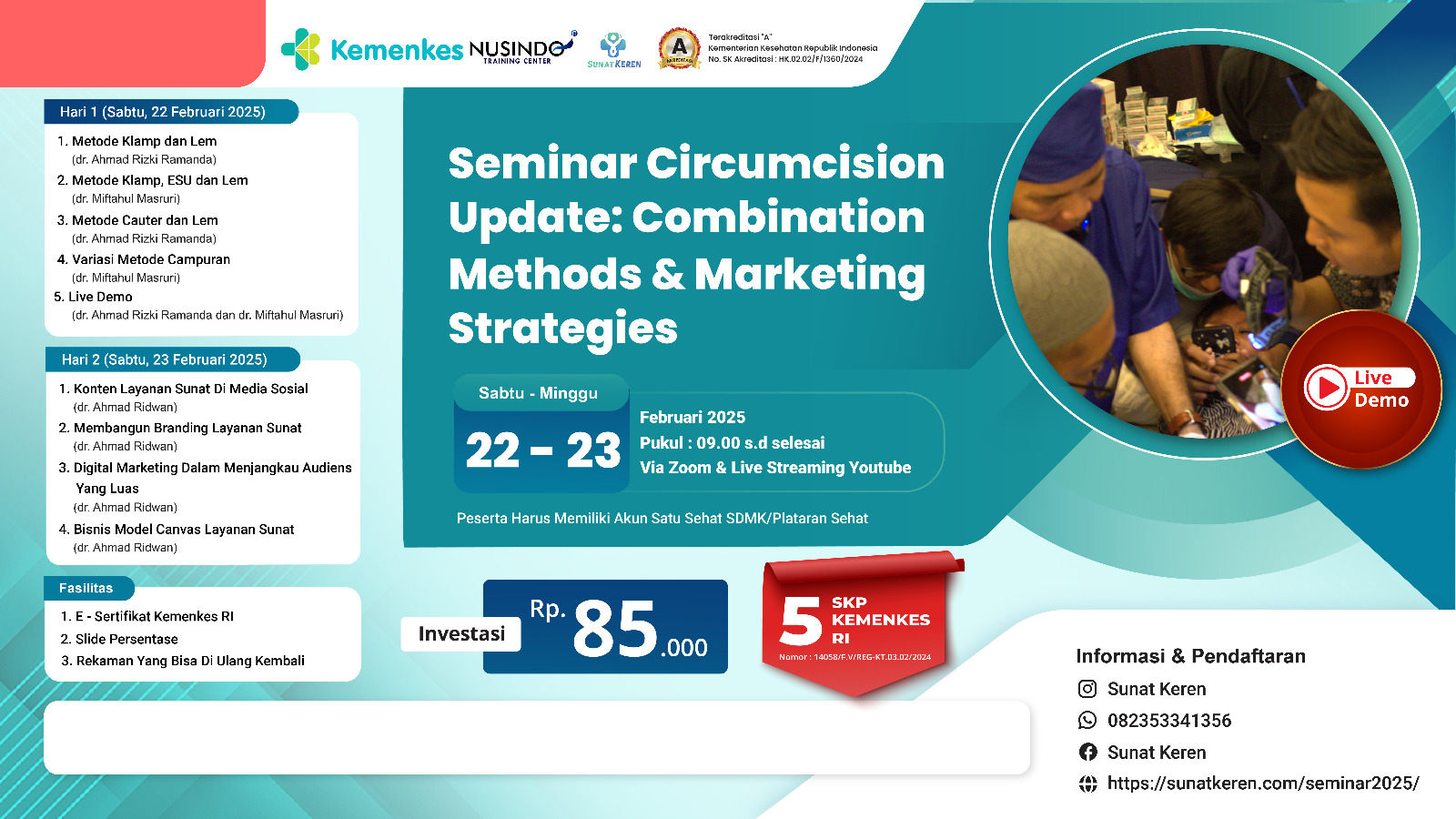 Circumcision Update Combination Methods and Marketing Strategies