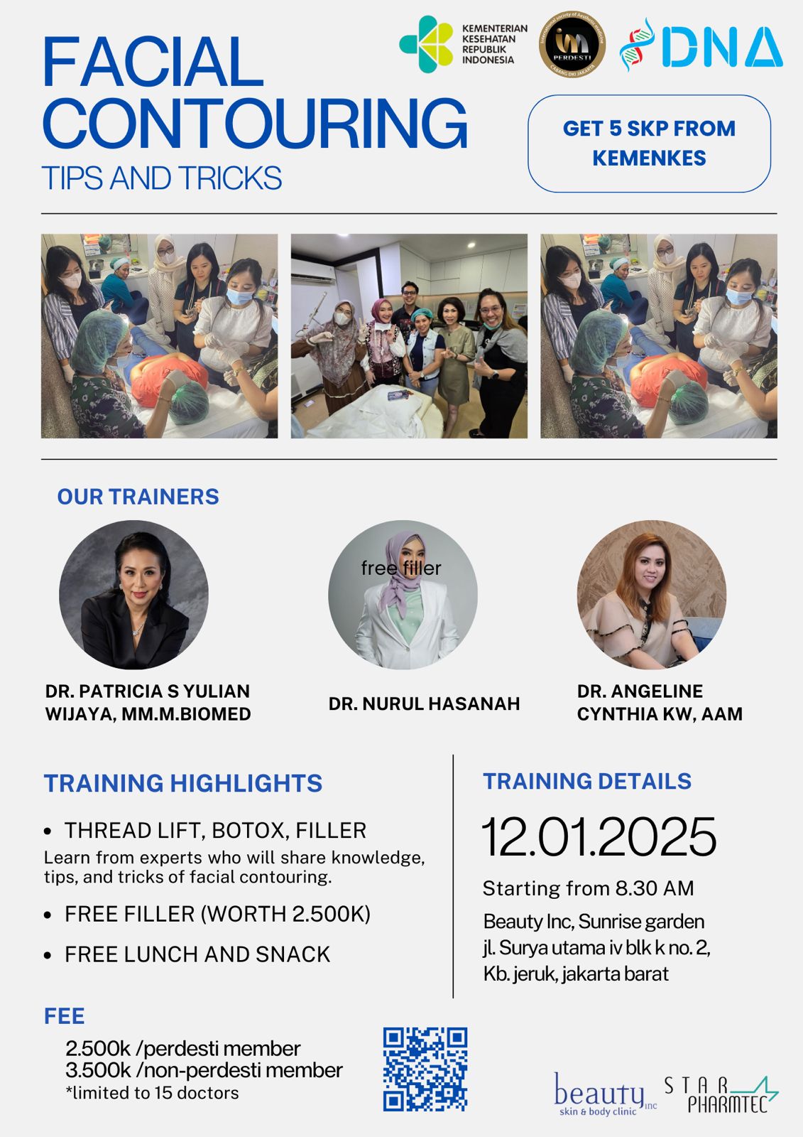 SEMINAR BOTOX  FILLER  THREAD AS A COMPREHENSIVE FACIAL CONTOURING