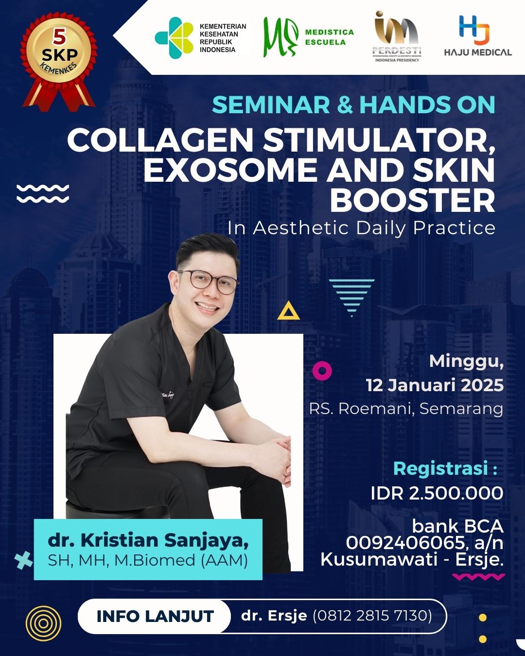 SEMINAR SKIN BOOSTER  COLLAGEN STIMULATOR IN DAILY PRACTICE