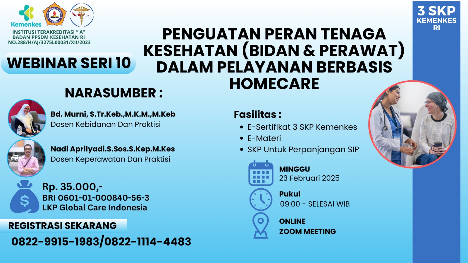 PENGUATAN PERAN TENAGA KESEHATAN DALAM PELAYANAN HOMECARE