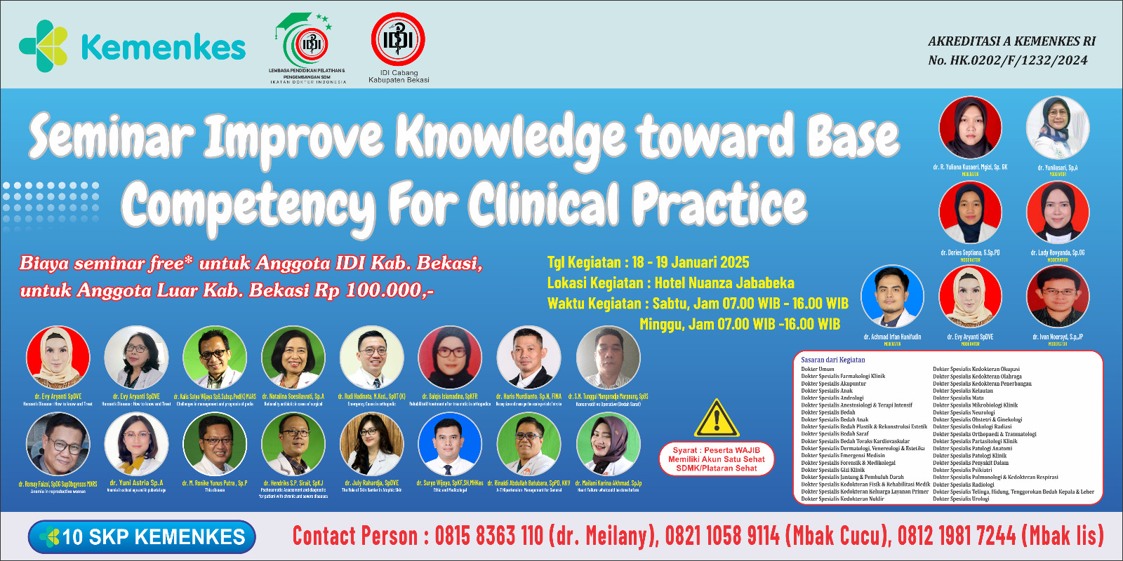 Improve Knowledge toward Base Competency for Clinical Practice