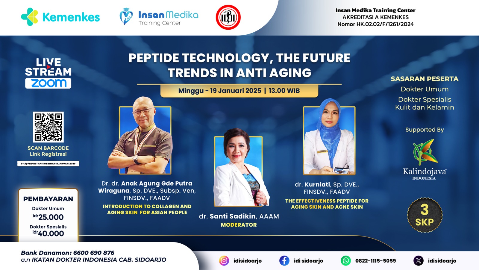 Seminar Peptide Technology, The Future Trends In Anti Aging