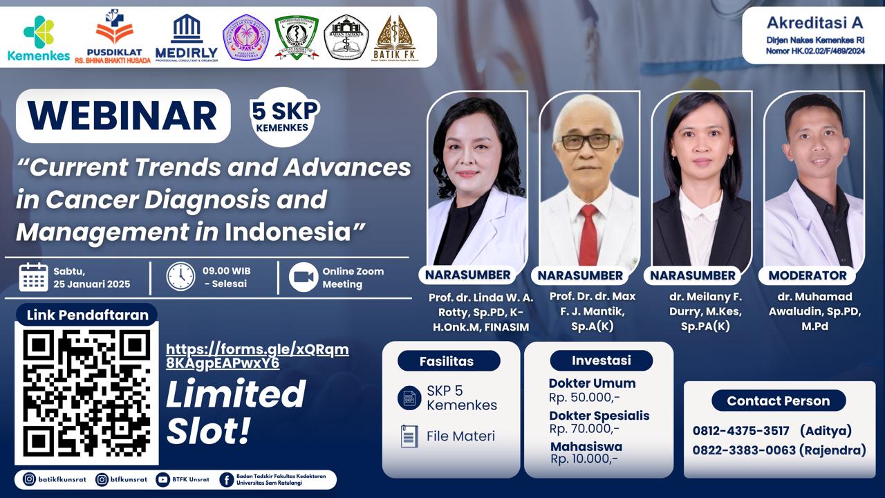 Current Trends and Advances in Cancer Diagnosis and Management in Indonesia