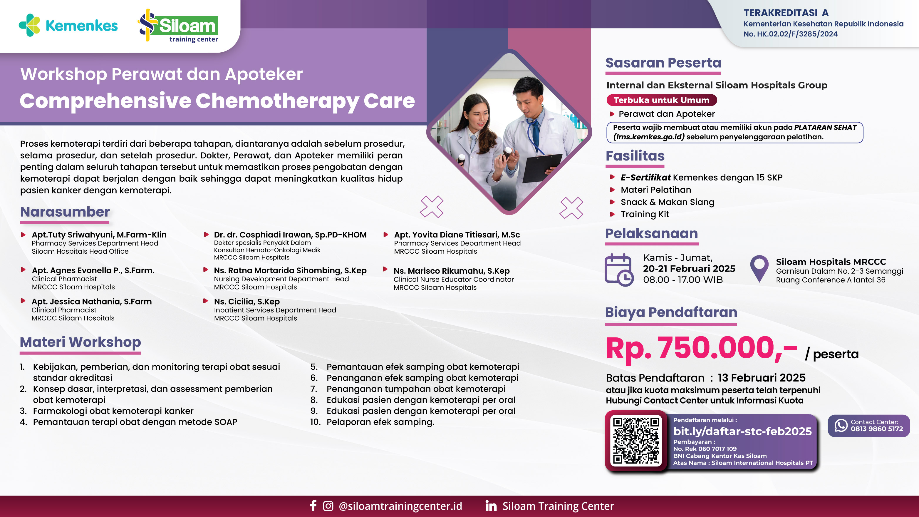 Workshop Comprehensive Chemoteraphy Care