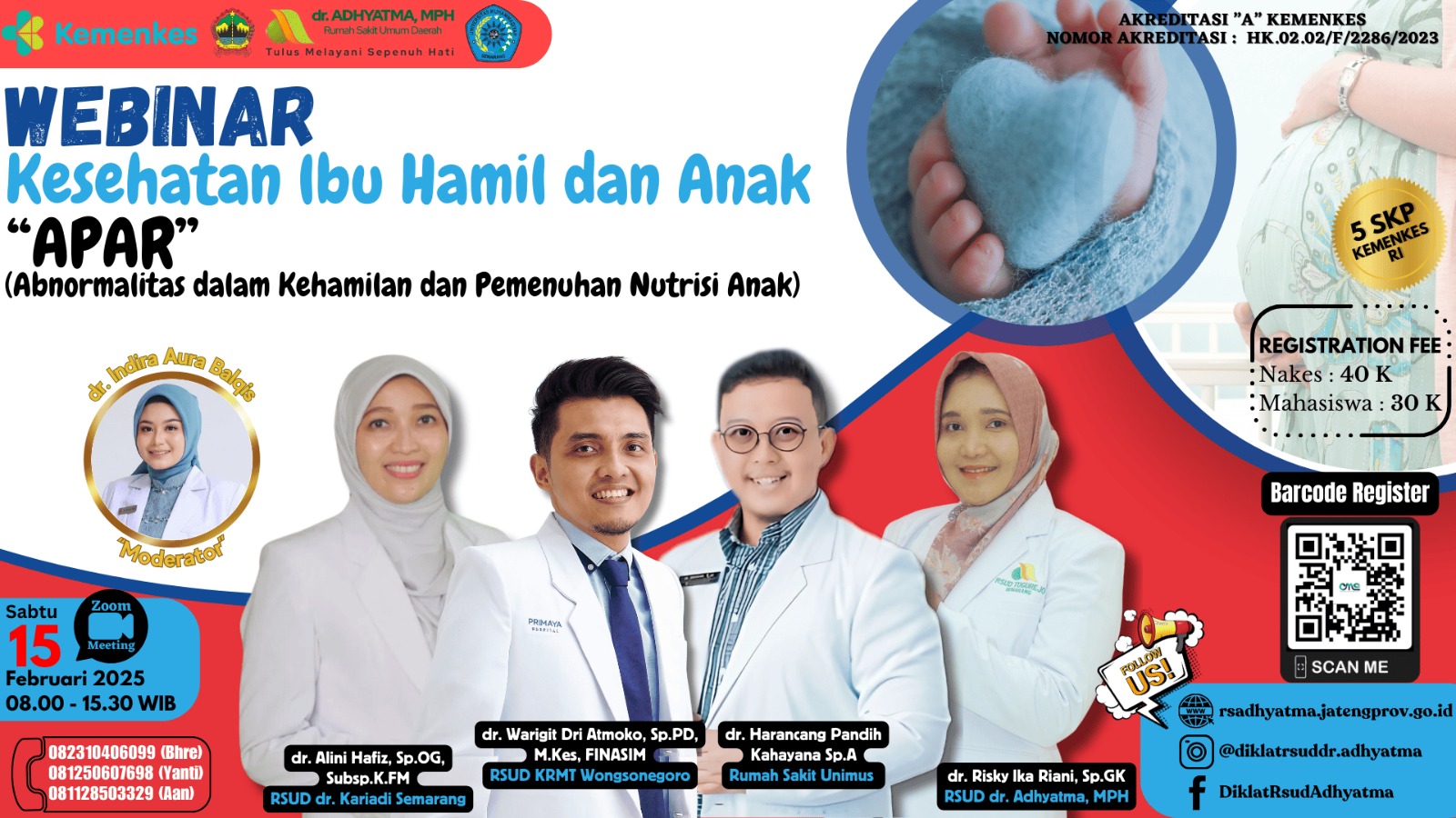 Webinar Kesehatan lbu Hamil dan Anak Dalam Rangka Memeriahkan Hari Gizi Nasional APAR Abnormalitas dalam Kehamilan dan Pemenuhan Nutrisi Anak