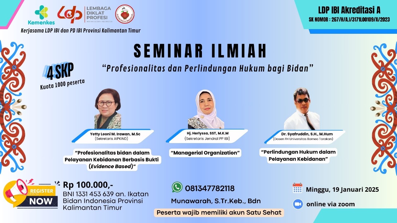 PROFESIONAL DAN PERLINDUNGAN HUKUM BAGI BIDAN(PROFESIONAL AND ALEGAL PROTECTION FOR MIDWAVES)