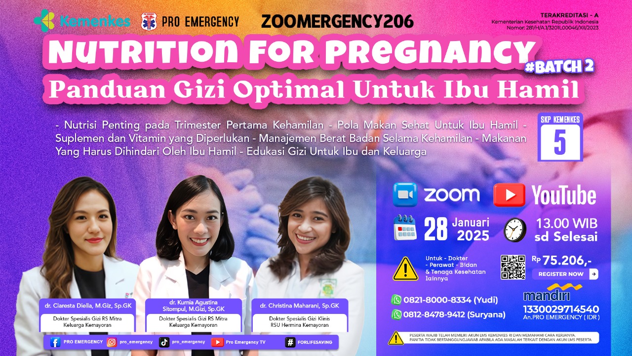 Webinar Nutrition For Pregnancy Panduan Gizi Optimal Untuk Ibu Hamil
