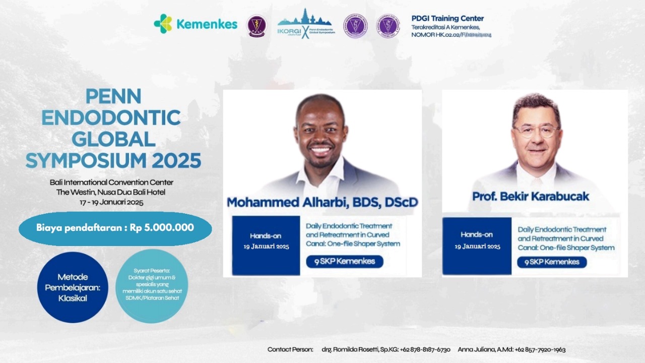 Workshop Penn Endodontic Global Symposium 2025 - Daily Endodontic Treatment and Retreatment in Curved Canal One-file Shaper System