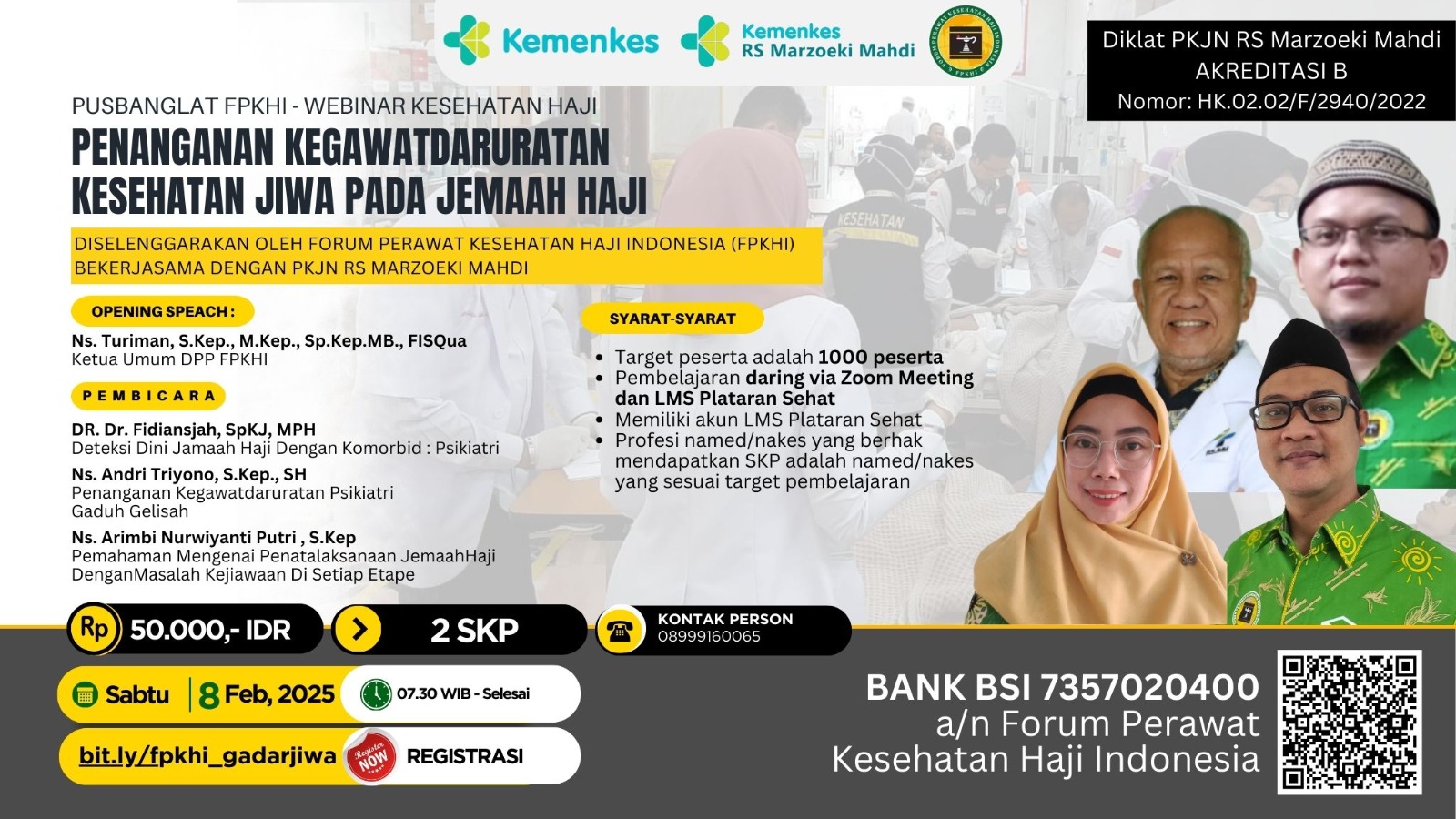 Penanganan Kegawatdaruratan Kesehatan Jiwa Pada Jemaah Haji