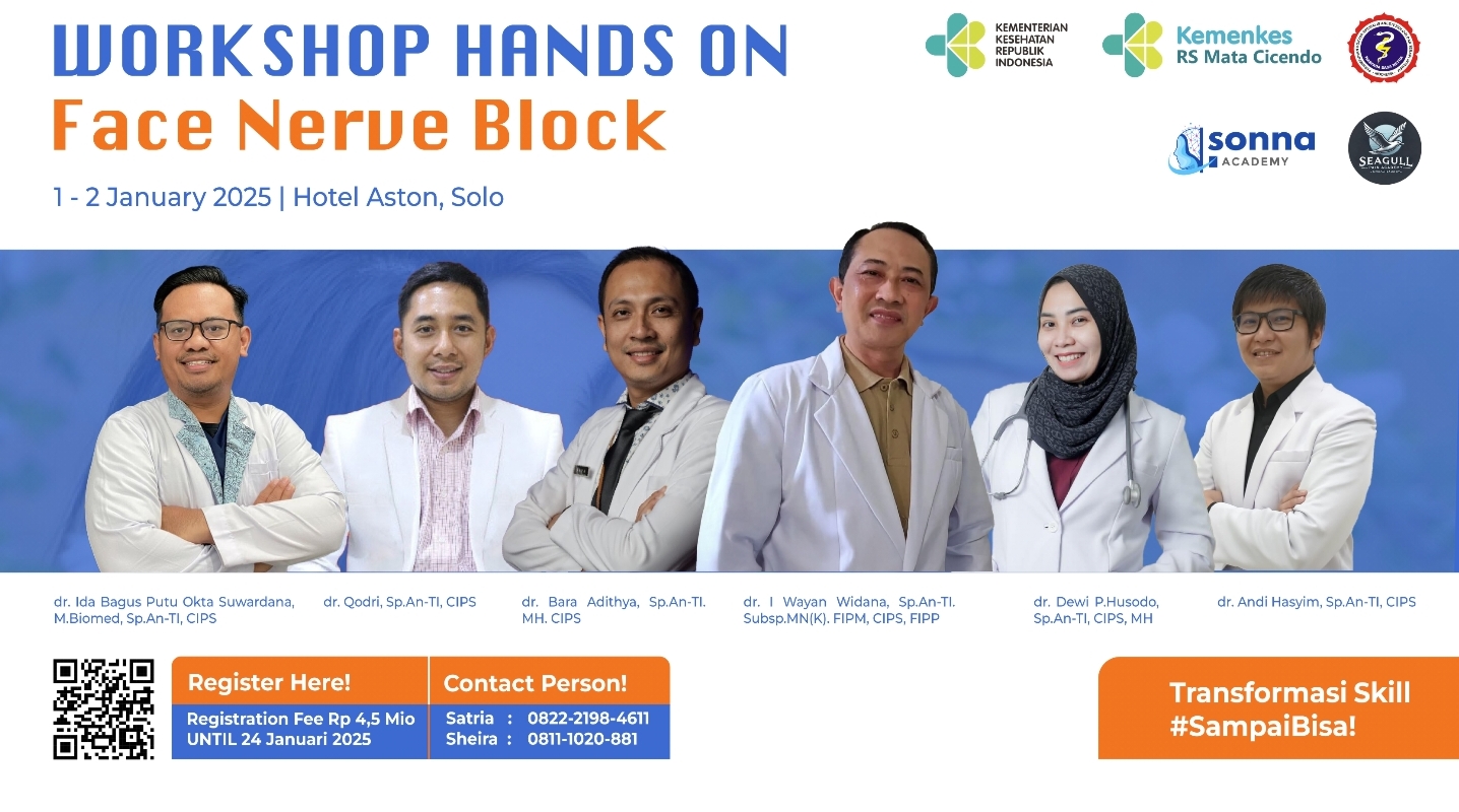 Workshop Hands On Essential Face Nerve Block When Beauty without Pain
