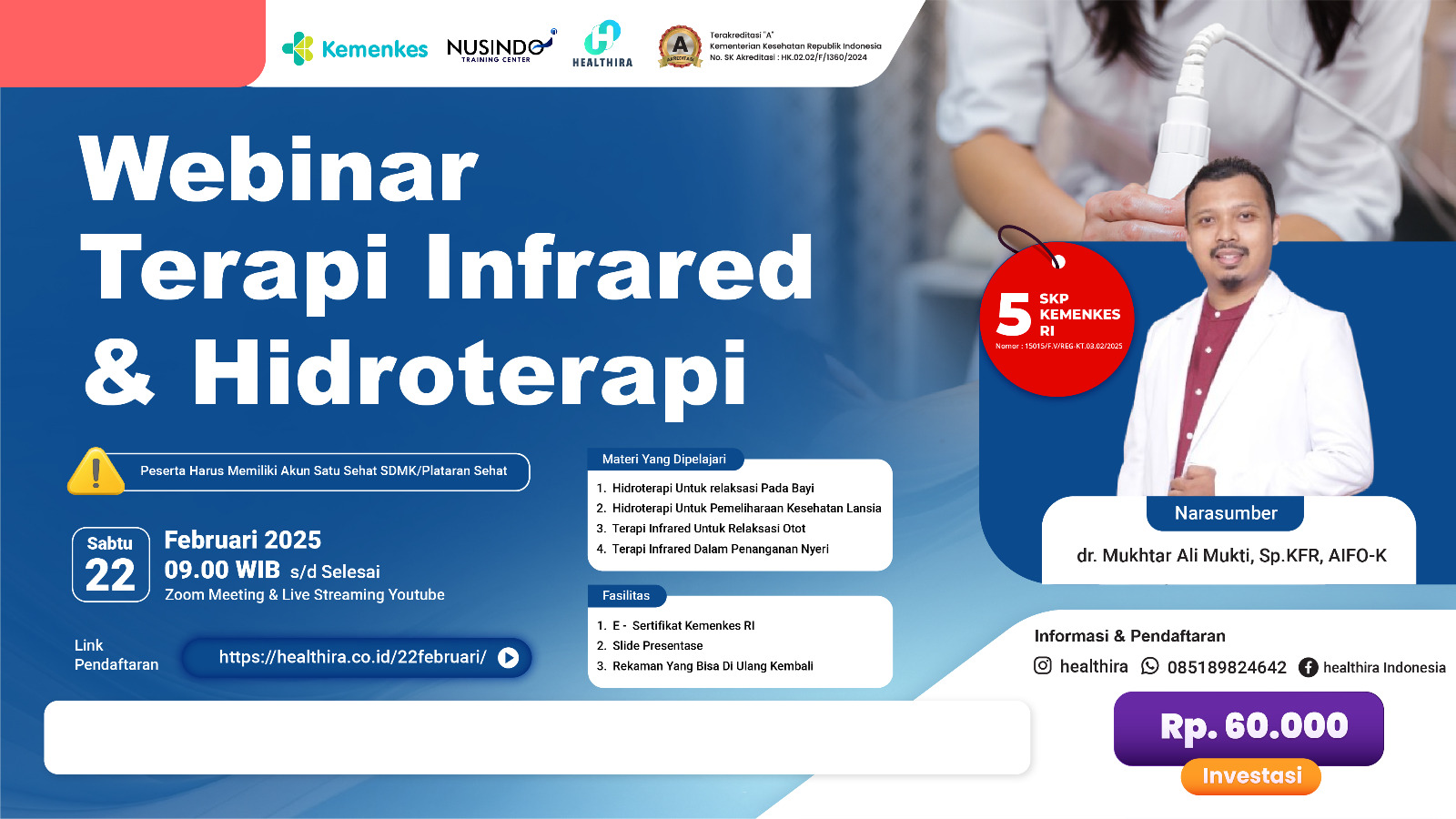Terapi Infrared dan Hidroterapi