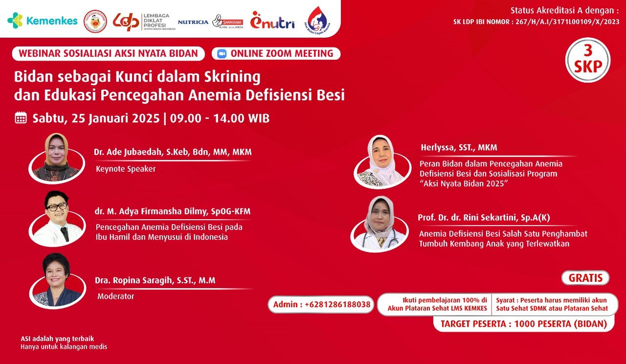 Bidan sebagai Kunci dalam Skrining dan Edukasi Pencegahan Anemia Defisiensi Besi - 2