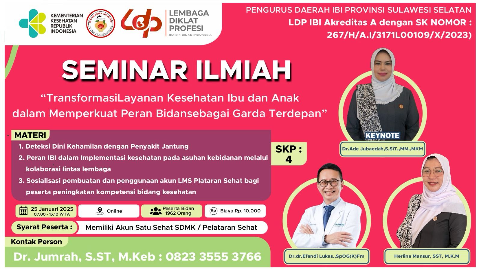 Transformasi Layanan Kesehatan Ibu dan Anak dalam Memperkuat Peran Bidan sebagai Garda Terdepan