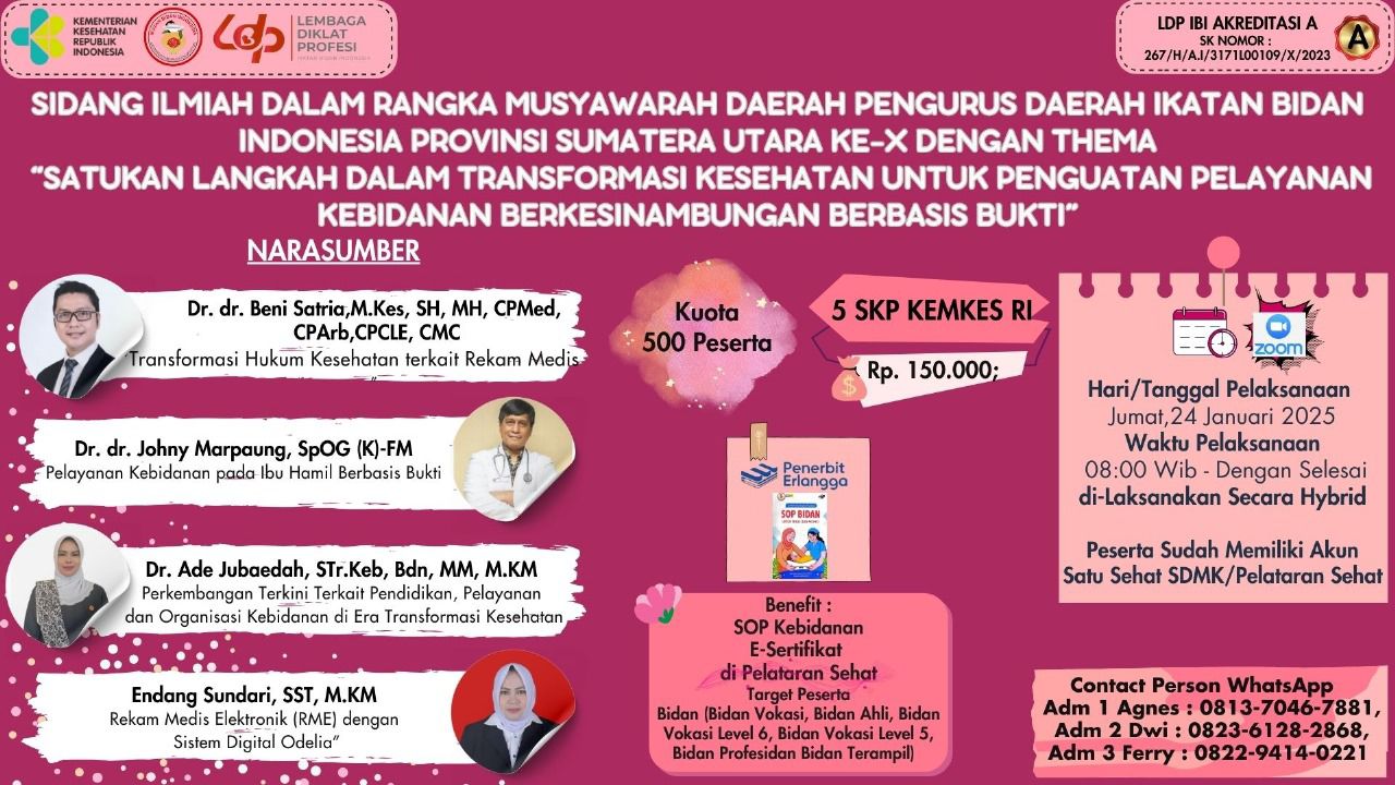 REKAM MEDIS ELEKTRONIK MENUJU PELAYANAN KEBIDANAN TERINTEGRASI SATUSEHAT