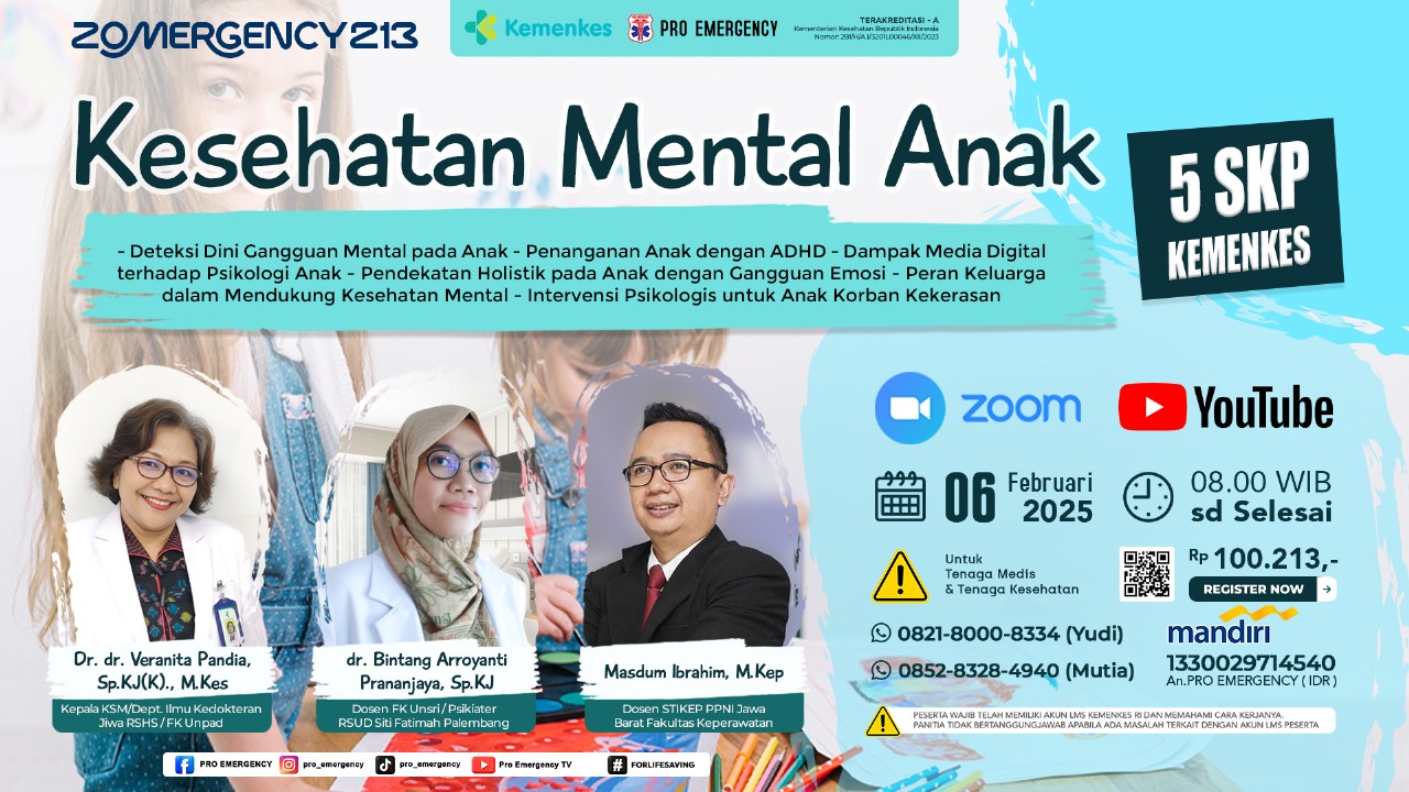 Webinar Kesehatan Mental Anak