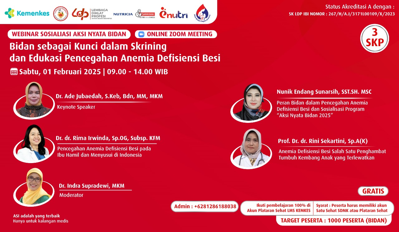 Bidan sebagai Kunci dalam Skrining dan Edukasi Pencegahan Anemia Defisiensi Besi - 3