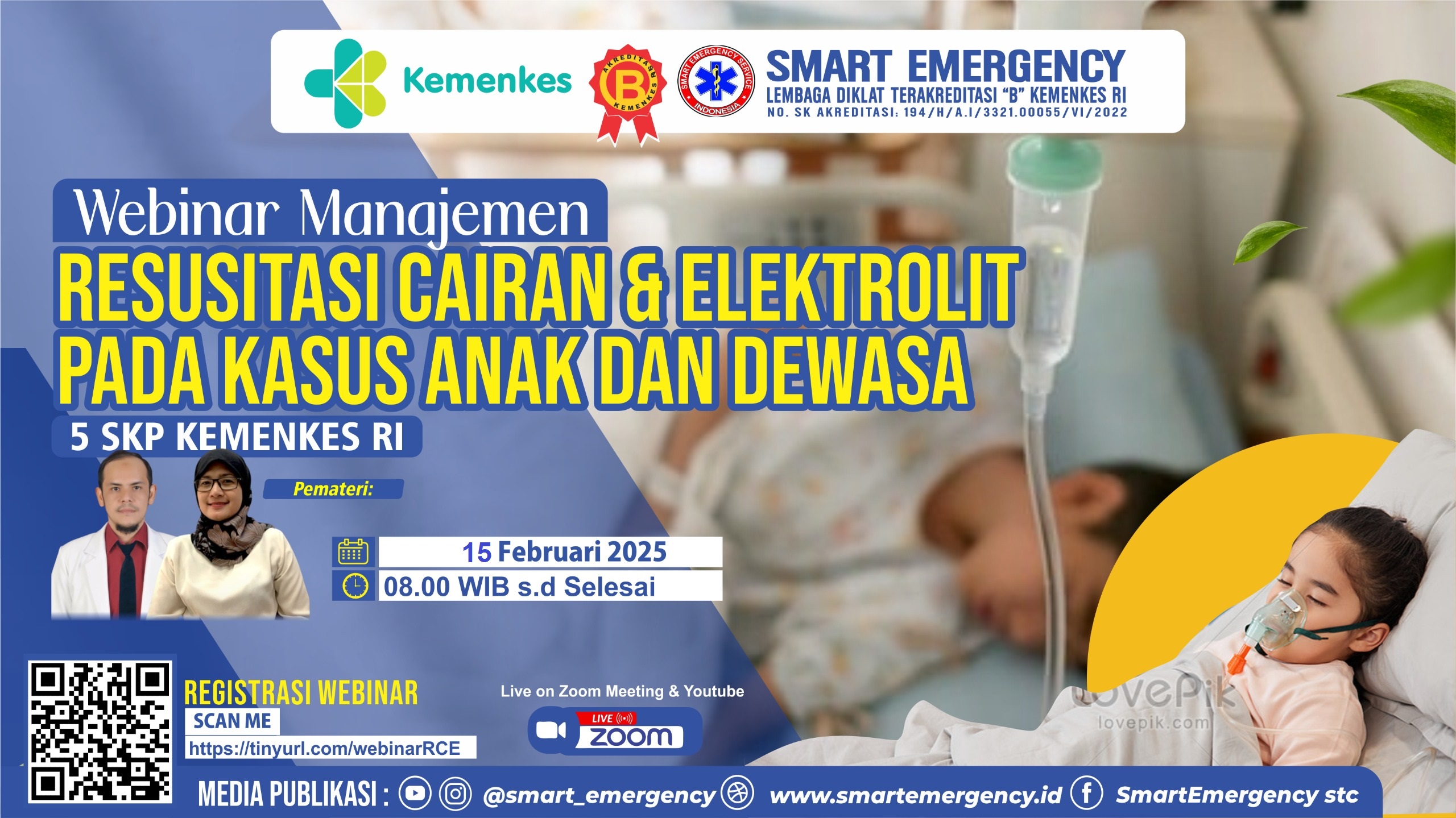 030225 SEMINAR Manajement Resusitasi Cairan dan Elektrolit pada berbagai Kasus (Anak dan Dewasa)