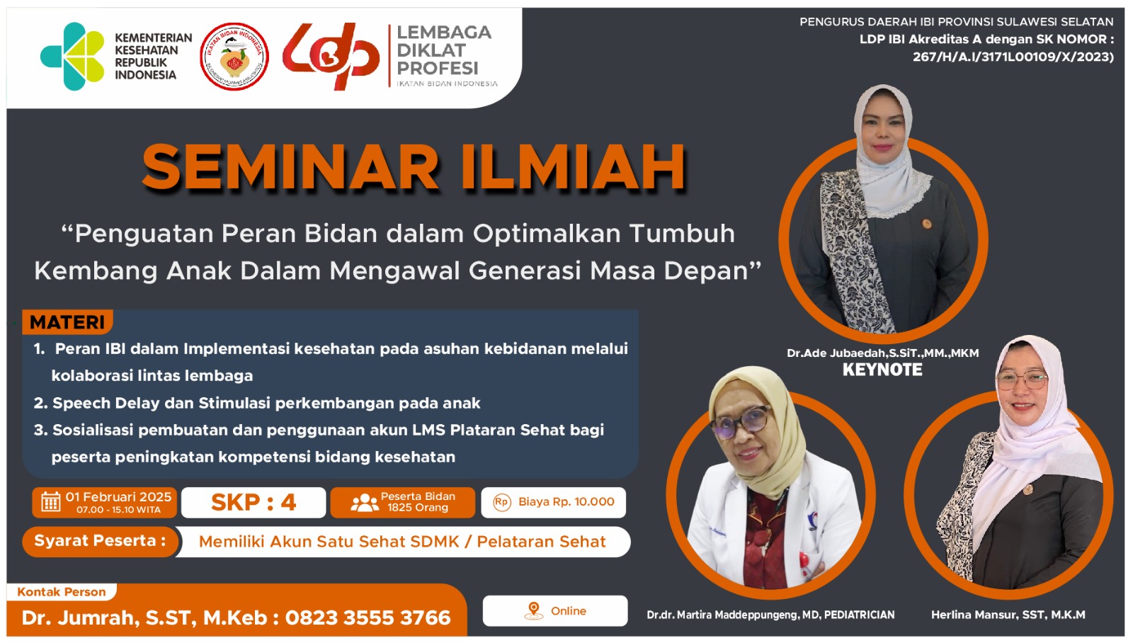 Penguatan Peran Bidan dalam Optimalkan Tumbuh Kembang Anak dalam Mengawal Generasi Masa Depan