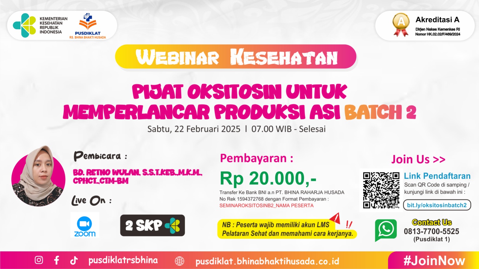 Pijat Oksitosin untuk Memperlancar Produksi ASI Batch 2