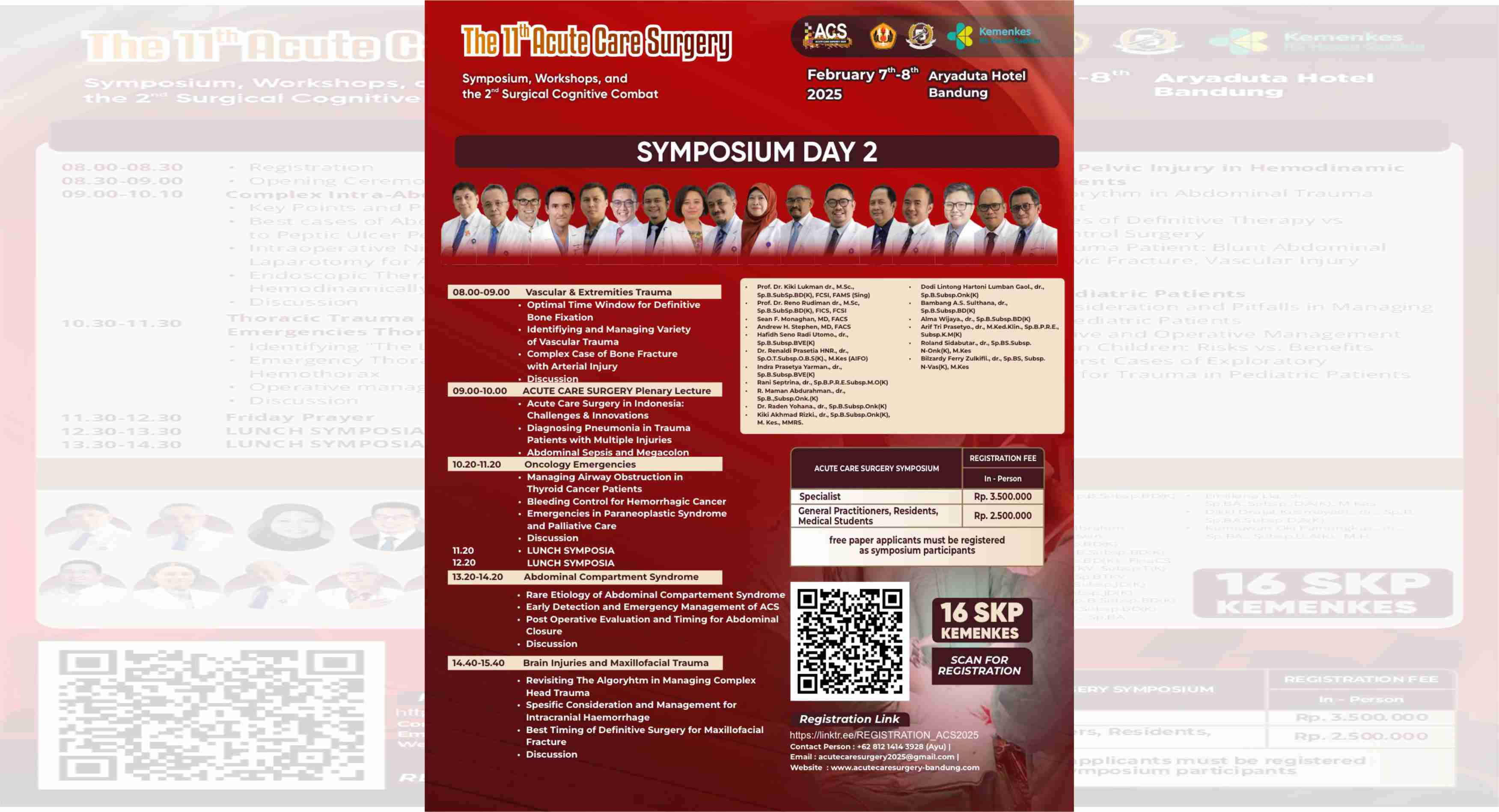 Symposium 2 The 11th Biannual Acute Care Surgery Symposium, Workshops And The 2nd Surgical Cognitive