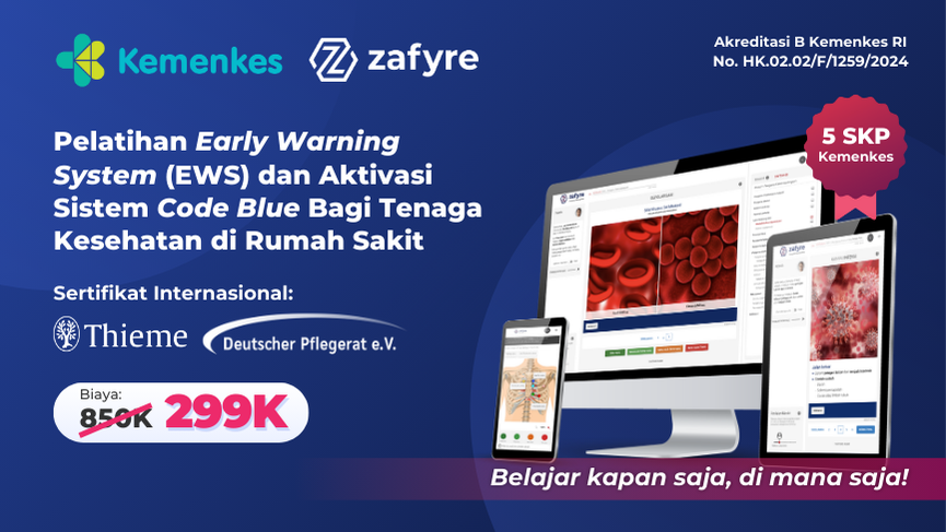 Pelatihan Early Warning System (EWS) dan Aktivasi Sistem Code Blue Bagi Tenaga Kesehatan di Rumah Sakit