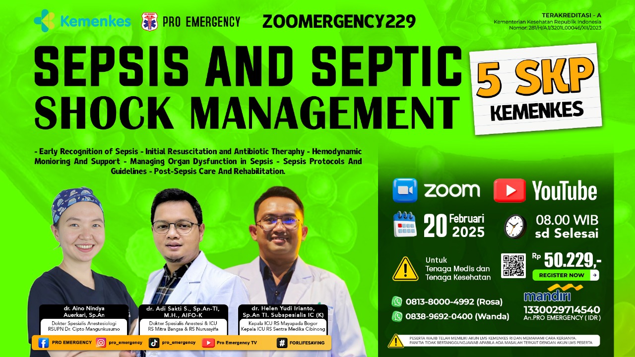 Webinar Sepsis And Septic Shock Management