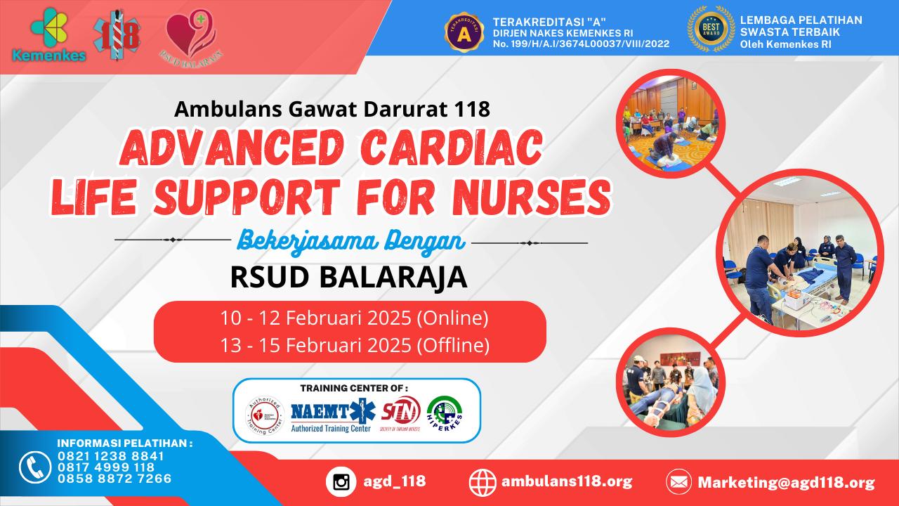 Pelatihan Advance Cardiac Life Support (ACLS) bagi Perawat Angkatan 1