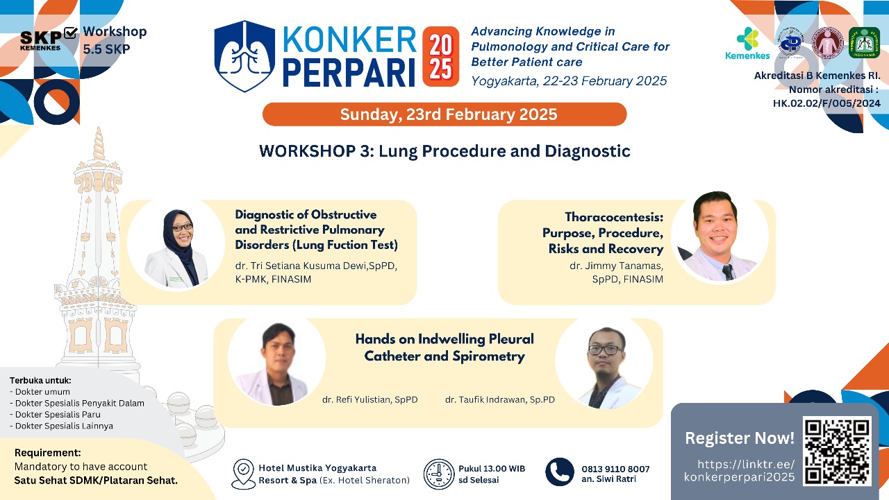 Workshop Lung Procedure and Diagnostic
