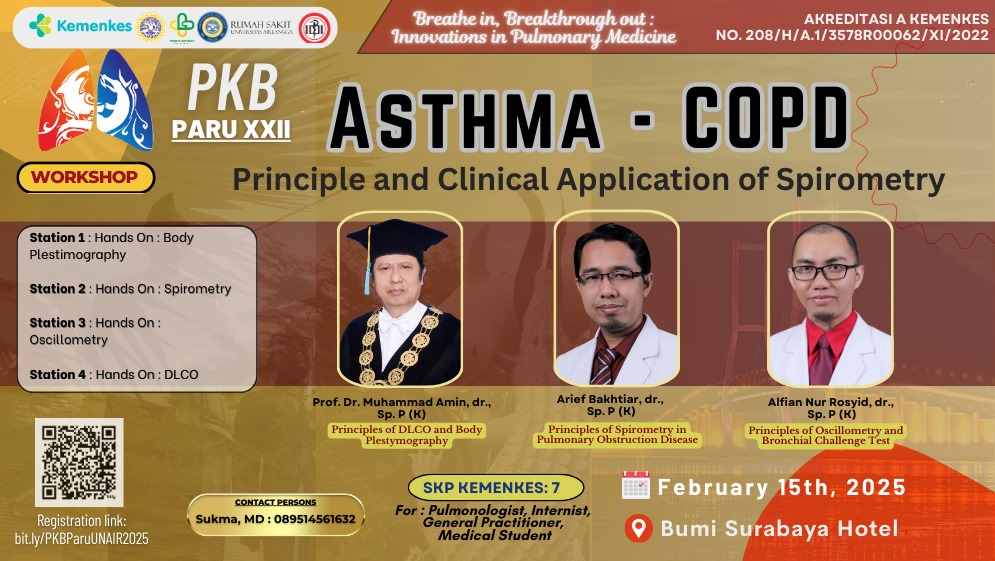 Workshop Asma PPOK PKB Paru 2025 Principle and Clinical Application of Spirometry