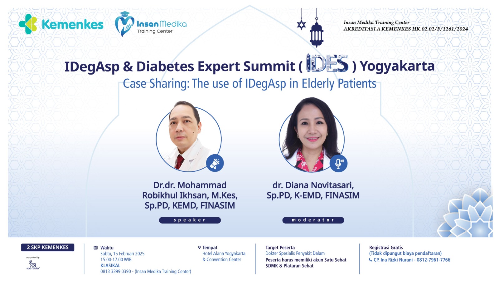 IDegAsp and Diabetes Expert Summit (IDES) Yogyakarta - Case Sharing (The use of IDegAsp in Elderly Patients)