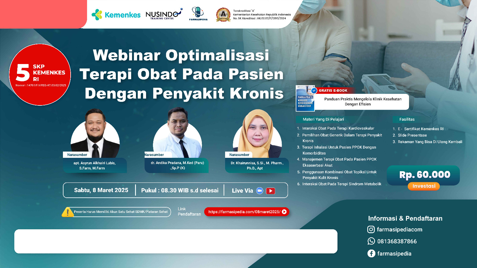 Optimalisasi Terapi Obat pada Pasien dengan Penyakit Kronis