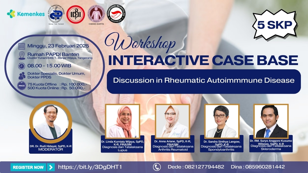 Seminar Interactive Case Base Discussion in Rheumatic  Autoimmune Disease