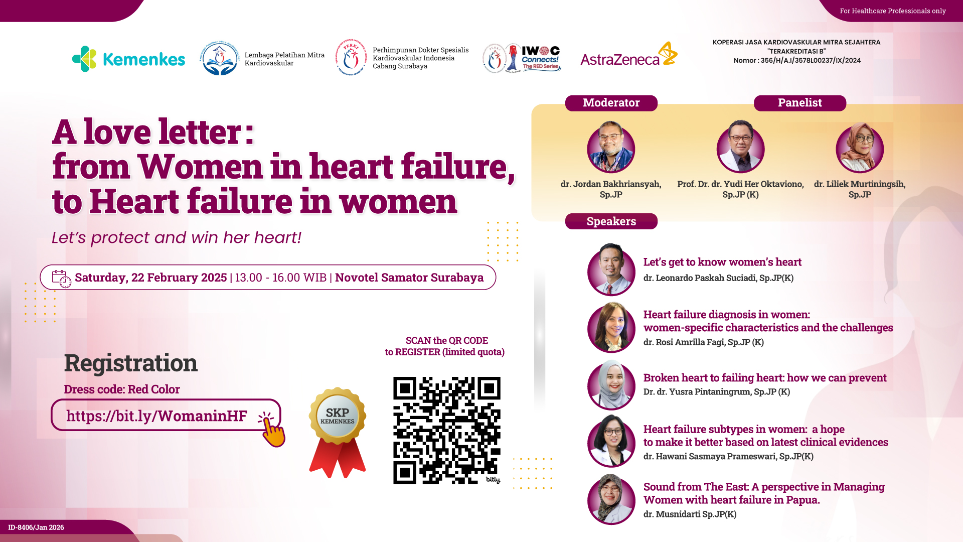 A Lover Letter, From  Women in Heart Failure , To HeartFailure in Women . Lets protect and win her heart