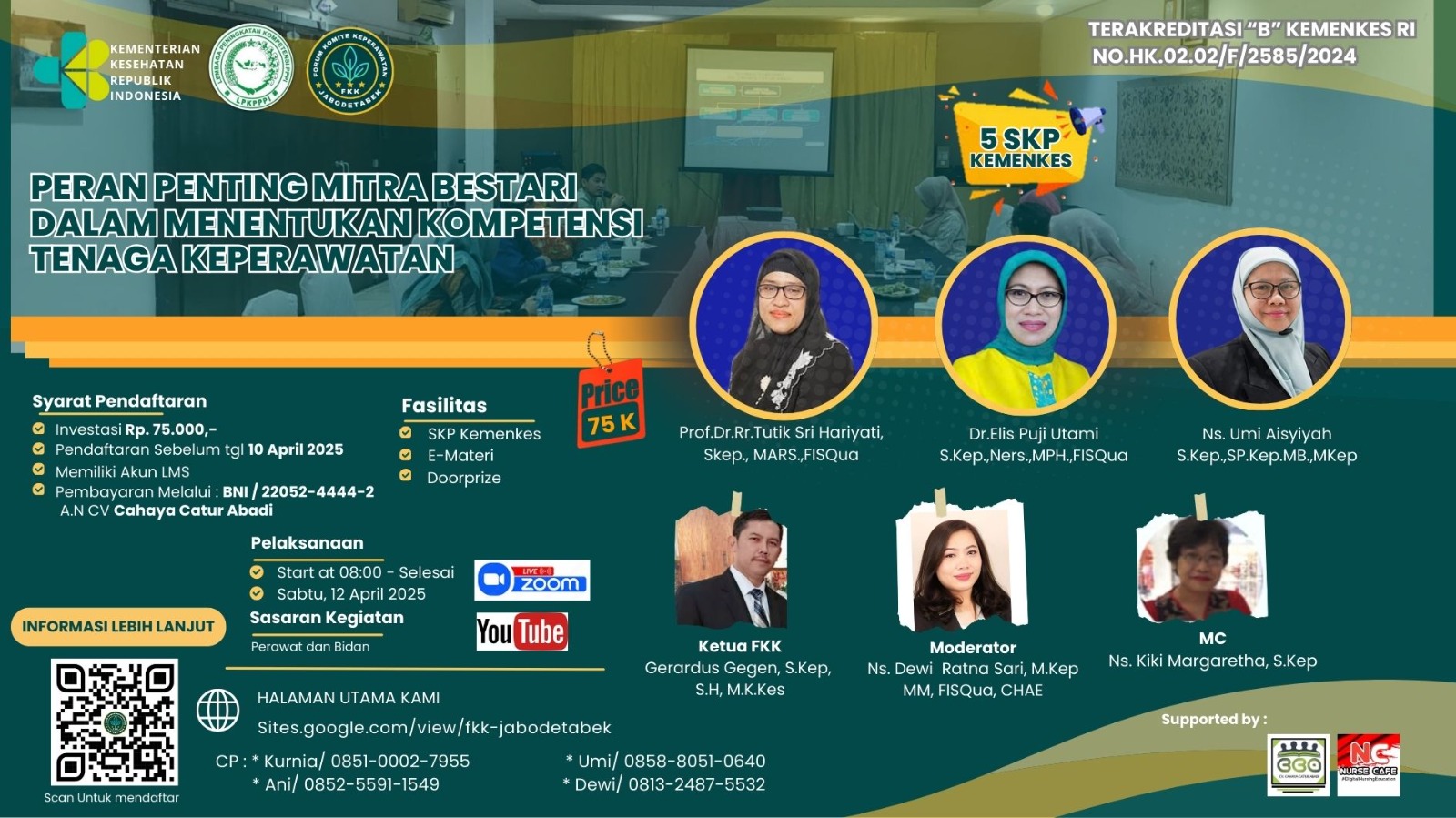 Peran Penting Mitra Bestari Dalam Menentukkan Kompetensi Tenaga Keperawatan Angkatan 1