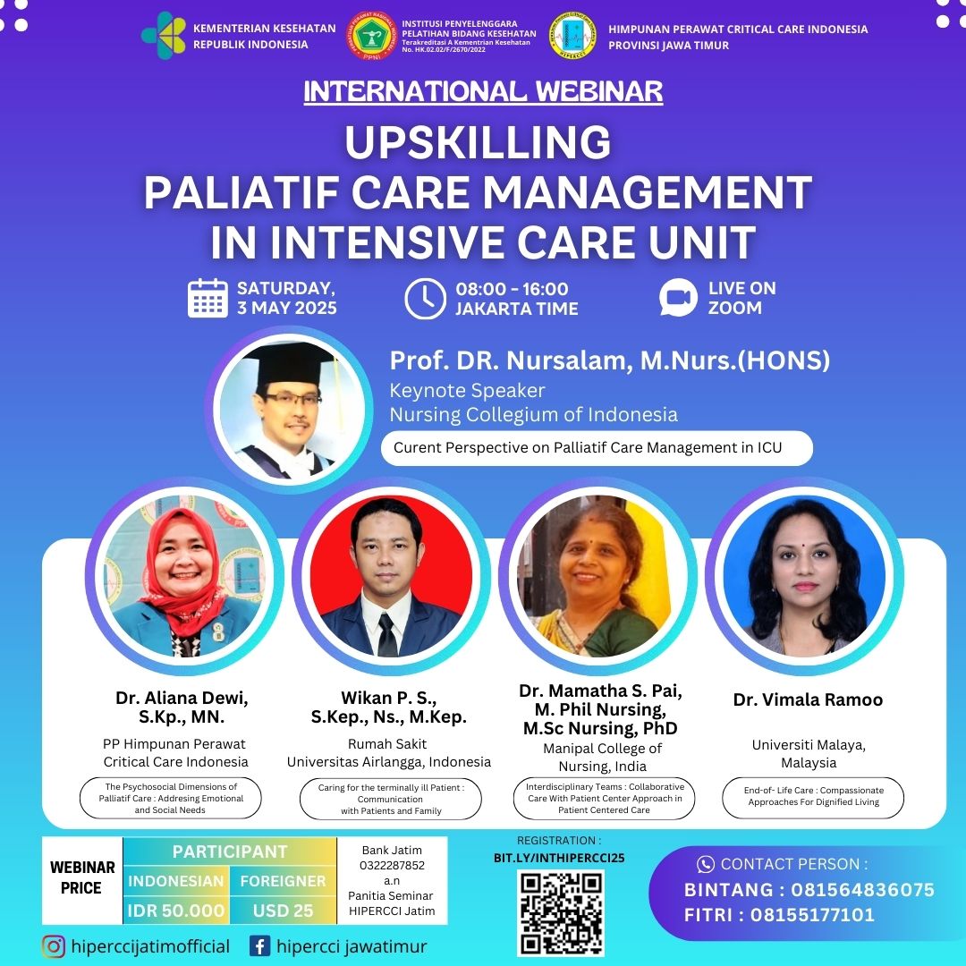 Paliatif Care Management in Intensive Care Unit Angkatan 1